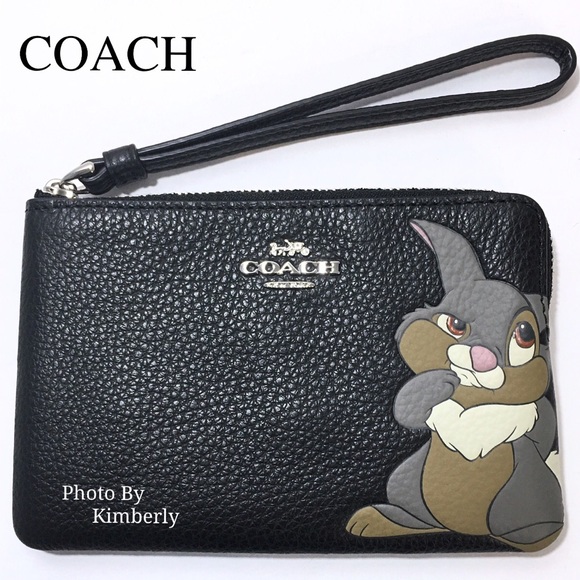 Coach Disney Thumper Wristlet Wallet Bag NWT - Picture 8 of 8